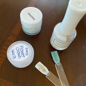 Assorted nail powder lot. Sparkle & Co